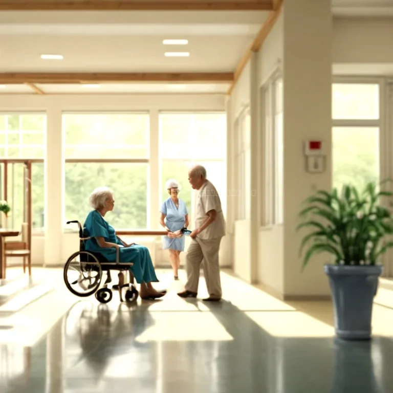 HealthMResort entrance and reception